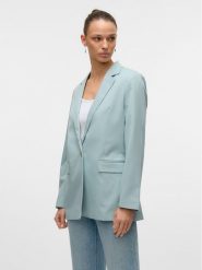 Vero Moda Marynarka Nila 10320915 Zielony Slim Fit. Zielone marynarki i żakiety Vero Moda, bez wzorów, z syntetyku, bez ramiączek. Za 109.99 zł.