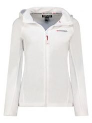 ANAPURNA Kurtka polarowa "Tugoodana" w kolorze białym rozmiar: XL. Białe kurtki ANAPURNA, xl, bez wzorów, z polaru, bez kaptura. Za 91.77 zł.