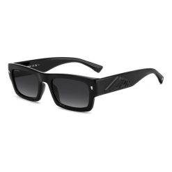 Okulary przeciwsłoneczne DSQUARED2 ICON 0027/S 807 Unisex Rozmiar 55 mm. Czarne okulary przeciwsłoneczne DSQUARED, bez wzorów. Za 886.90 zł.