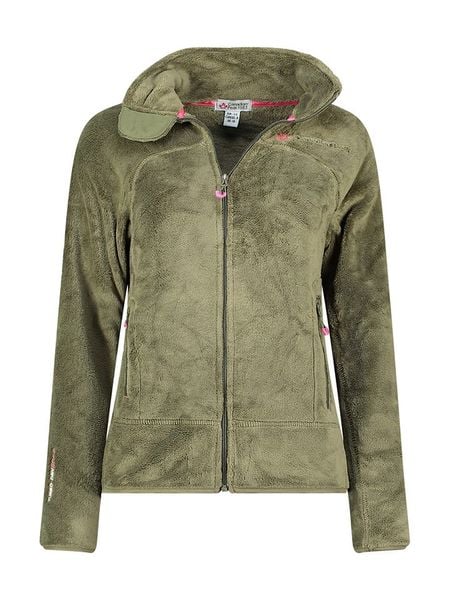 Canadian Peak Kurtka polarowa "Udilas" w kolorze oliwkowym rozmiar: XL. Zielone kurtki Canadian Peak, xl, bez wzorów, z materiału, bez kaptura. Za 109.78 zł.