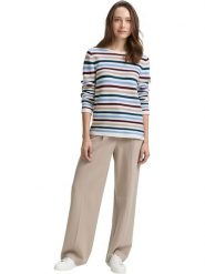 Tom Tailor Sweter w kolorze błękitno-białym rozmiar: XL. Białe swetry Tom Tailor, xl, bez wzorów, z bawełny, bez ramiączek. Za 57.60 zł.