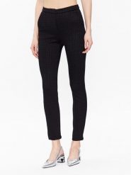 KARL LAGERFELD Spodnie materiałowe 226W1000 Czarny Slim Fit. Czarne spodnie materiałowe KARL LAGERFELD, bez wzorów, z bawełny. Za 579.99 zł.