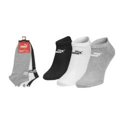 Puma Skarpety Stopki 3-Pack 94710907. Białe skarpetki Puma, bez wzorów. Za 36.99 zł.