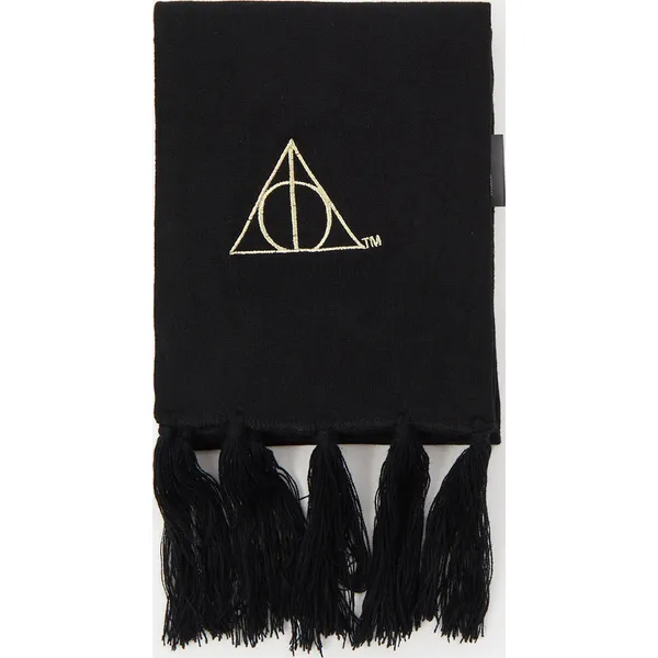 Szalik Harry Potter - Czarny. Czarne szaliki i kominy Sinsay, bez wzorów. W wyprzedaży za 39.99 zł.
