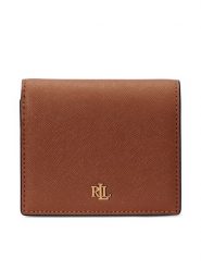 LAUREN RALPH LAUREN Mały Portfel Damski 432962112002 Brązowy. Brązowe portfele Lauren Ralph Lauren, bez wzorów, ze skóry. Za 319.99 zł.