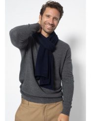 Perfect Cashmere Kaszmirowy szal "Kelly" w kolorze granatowym - 200 x 30 cm rozmiar: onesize. Niebieskie szaliki i kominy Perfect Cashmere, bez wzorów, z kaszmiru. Za 260.99 zł.