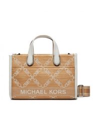 MICHAEL Michael Kors Torebka 30S4S3GM5U Beżowy. Brązowe torebki klasyczne MICHAEL Michael Kors, bez wzorów, ze skóry, bez dodatków. Za 1,019.00 zł.
