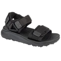 Sandały FitFlop Neo-D-Hyker Xt W Sandals IB9-090 czarne. Czarne sandały bez wzorów, z gumy, sportowe, bez obcasa, bez zapięcia. Za 627.38 zł.