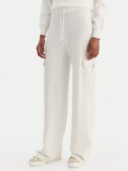 Liu Jo Spodnie materiałowe TF5041 MS75L Écru Regular Fit. Spodnie sportowe Liu Jo, bez wzorów, z dresówki. Za 679.99 zł.