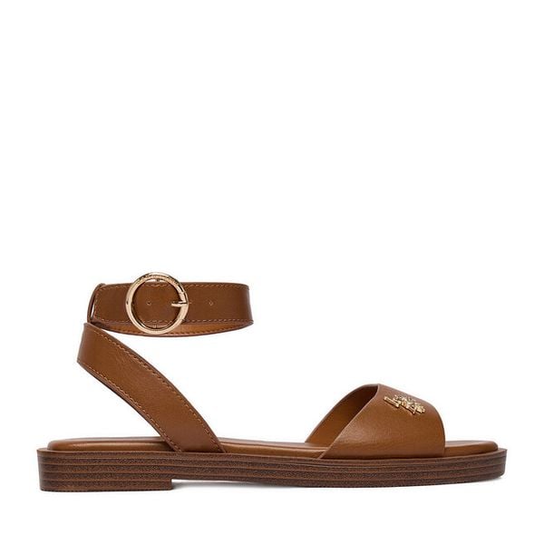 Sandały U.S. Polo Assn. Brązowe sandały U.S. Polo Assn., bez wzorów, marine, bez obcasa, na płaskiej podeszwie, bez zapięcia. Za 197.99 zł.