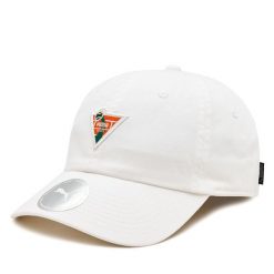 Czapka z daszkiem Puma. Białe czapki z daszkiem Puma, bez wzorów. Za 79.99 zł.
