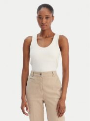 Marella Top Tiglio 2615941051 Écru Slim Fit. Topy Marella, l, bez wzorów, z syntetyku, bez kołnierzyka, bez ramiączek. Za 319.99 zł.