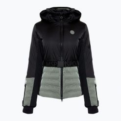 Kurtka zimowa damska Sportalm 1820502143. Szare kurtki Sportalm, na zimę, bez wzorów, z elastanu, eleganckie, bez kaptura. Za 3,049.00 zł.