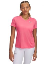 Under Armour Koszulka sportowa "Tech SSV" w kolorze różowym rozmiar: S. Różowe t-shirty sportowe Under Armour, s, bez wzorów, z materiału, bez ramiączek, outdoorowe. Za 83.81 zł.