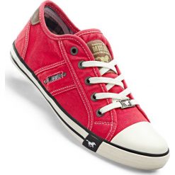 Tenisówki Mustang bonprix czerwony. Buty sportowe lifestyle marki bonprix. Za 124.99 zł.