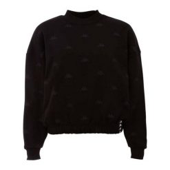 Damska Bluza Ignara. Czarne bluzy Kappa, bez wzorów, sportowe, bez ramiączek, bez kaptura. Za 150.99 zł.