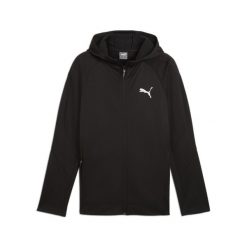 Puma Bluza Evostripe Warm Fz Dk 68170301. Czarne bluzy Puma, na zimę, m, bez wzorów, z materiału, eleganckie, bez ramiączek, bez kaptura. Za 229.99 zł.