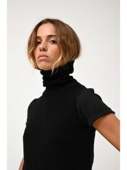 AUTHENTIC CASHMERE Kaszmirowy golf "Capucin" w kolorze czarnym rozmiar: XXL. Czarne swetry AUTHENTIC CASHMERE, xxl, bez wzorów, z kaszmiru, bez ramiączek. Za 290.95 zł.