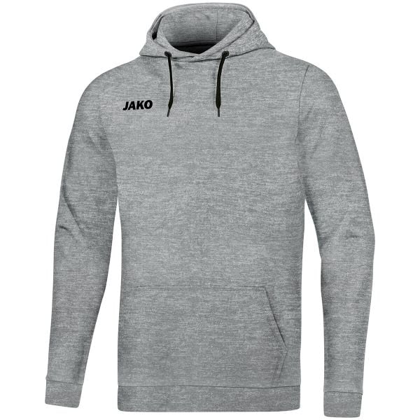 Bluza z kapturem Jako Base. Szare bluzy z kapturem JAKO, s, bez wzorów, z bawełny, z kapturem, do biegania. Za 329.50 zł.
