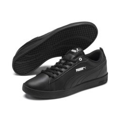 Trampki Puma Smash Wns v2 L, Czarny, Kobiety. Czarne trampki Puma, bez wzorów, z materiału, bez zapięcia. Za 261.10 zł.