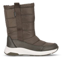 Śniegowce Whistler. Brązowe śniegowce WHISTLER, bez wzorów, bez zapięcia. Za 569.99 zł.