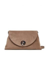 Coccinelle Torebka Toc Coccinellenikla Suede Bim E1 TOC 12 01 01 Beżowy. Brązowe listonoszki Coccinelle, bez wzorów, ze skóry, bez dodatków. Za 1,049.00 zł.