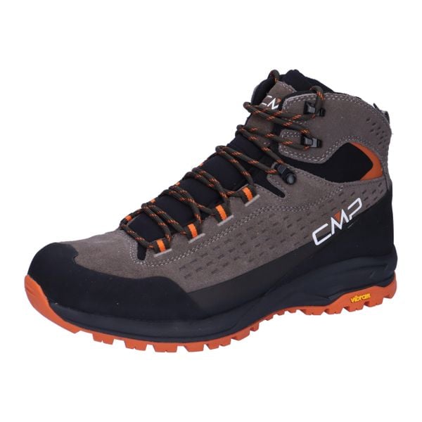 Buty trekkingowe CMP VERTYX MID WP brązowe. Brązowe trekkingi CMP, bez wzorów, ze skóry, bez zapięcia. Za 804.00 zł.