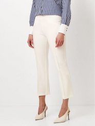 Toni Spodnie materiałowe w kolorze kremowym rozmiar: W36. Brązowe spodnie materiałowe Toni, bez wzorów, z materiału. Za 152.99 zł.