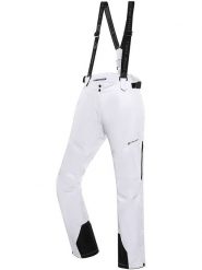 Alpine Pro Spodnie narciarskie "Osaga" w kolorze białym rozmiar: XXL. Białe spodnie dresowe Alpine Pro, bez wzorów. Za 515.45 zł.