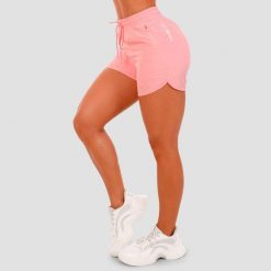 Szorty damskie fitness regular fit różowe TRN. Czerwone szorty sportowe GYMBEAM, bez wzorów, z elastanu, do biegania. Za 76.90 zł.