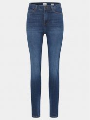 Mustang Jeansy Georgia 1014824 Granatowy Super Skinny Fit. Niebieskie jeansy Mustang, bez wzorów, z bawełny. Za 369.99 zł.