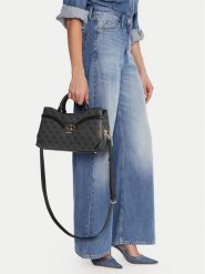 Guess Torebka Dea HWSG79 93060 Szary. Szare torebki klasyczne Guess, z aplikacjami, ze skóry, bez dodatków. Za 359.99 zł.