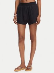 Billabong Szorty materiałowe In The Waves ABJNS00307 Czarny Regular Fit. Czarne szorty Billabong, bez wzorów, z bawełny. Za 199.99 zł.