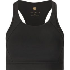 Biustonosz dla kobiet Athlecia Aliya. Czarne biustonosze sportowe Athlecia, bez wzorów, na jogę i pilates. Za 236.00 zł.