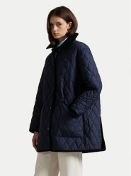 Polo Ralph Lauren Kurtka przejściowa 211971180003 Granatowy Regular Fit. Niebieskie kurtki Polo Ralph Lauren, s, bez wzorów, z syntetyku, bez kaptura. Za 2,199.00 zł.