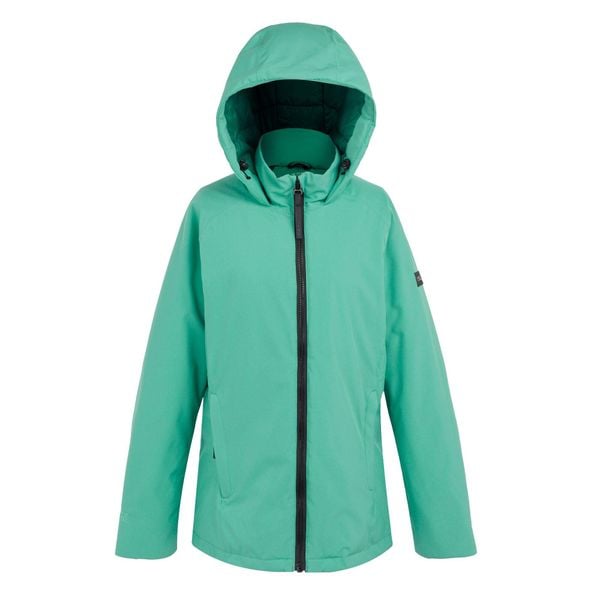 Kurtka Ocieplana Damska Reeah. Zielone kurtki Regatta, m, bez wzorów, z materiału, z kapturem. Za 185.99 zł.