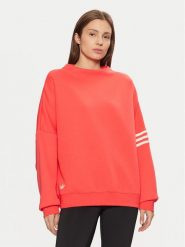 Adidas Bluza Neuclassics JI8521 Czerwony Oversize. Czerwone bluzy adidas, xs, bez wzorów, z bawełny, bez kaptura. Za 189.99 zł.