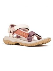 Kimberfeel Sandały "Noka" w kolorze jasnoróżowym rozmiar: 36. Różowe sandały Kimberfeel, bez wzorów, klasyczne, z otwartym noskiem, bez obcasa, bez zapięcia. Za 130.99 zł.