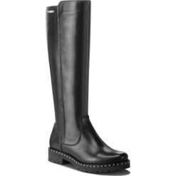 Oficerki EVA MINGE - Aldaya 4AW 18SM1372552EF 101. Czarne kozaki Eva Minge, ze skóry ekologicznej. Za 649.00 zł.
