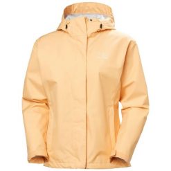Kurtka damska Helly Hansen Seven J. Brązowe kurtki przeciwdeszczowe Helly Hansen, na lato, xl, bez wzorów, z poliesteru, bez kaptura, rowerowe. Za 515.50 zł.