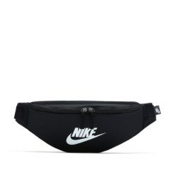 Saszetka biodrowa/nerka unisex Nike Heritage. Czarne nerki i saszetki Nike, bez wzorów, z poliesteru, bez dodatków. Za 290.00 zł.