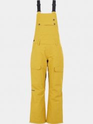 Spodnie Narciarskie Damskie Fundango Sakura Eco Bib. Żółte spodnie narciarskie FUNDANGO, bez wzorów, z materiału, narciarskie. Za 499.00 zł.