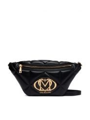 LOVE MOSCHINO Nerka JC4256PP0PLC0000 Czarny. Czarne nerki i saszetki Love Moschino, bez wzorów, ze skóry, bez dodatków. Za 919.99 zł.