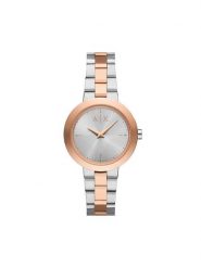 Armani Exchange Zegarek Jackie AX5172 Srebrny. Szare, analogowe zegarki Armani Exchange, srebrne. Za 759.99 zł.