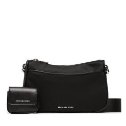 Torebka MICHAEL Michael Kors. Czarne listonoszki MICHAEL Michael Kors, bez wzorów, bez dodatków. Za 579.99 zł.