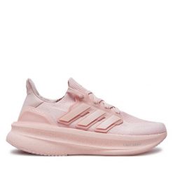 Buty do biegania adidas. Czerwone buty do biegania adidas, bez wzorów, bez zapięcia, do biegania. Za 849.99 zł.
