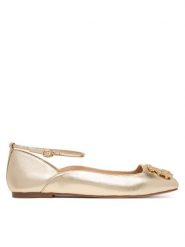 Liu Jo Baleriny Brigitte 01 SF5039 P0231 Złoty. Żółte baleriny Liu Jo, bez wzorów, ze skóry, bez obcasa, bez zapięcia. Za 339.99 zł.