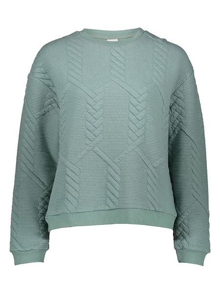 Sublevel Bluza w kolorze zielonym rozmiar: XL. Zielone bluzy Sublevel, xl, bez wzorów, bez ramiączek, bez kaptura. Za 69.75 zł.