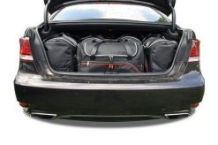 Torby Do Bagażnika Lexus Ls 2006-2017 5Szt Kjust. Czarne torby podróżne KJUST, bez wzorów, z kauczuku. Za 1,487.00 zł.