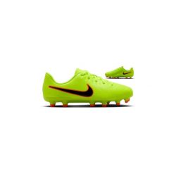 Buty piłkarskie Nike Tiempo Legend 10 Club Mg Jr. Zielone buty treningowe Nike, bez wzorów, bez zapięcia, do piłki nożnej. Za 180.99 zł.